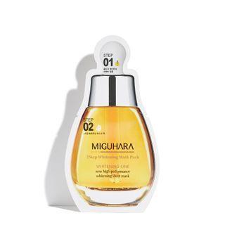 Miguhara - 2 Step Whitening Mask Pack 1 Pc
