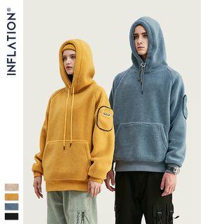 Unisex Raglan-sleeved Fleece Hoodie