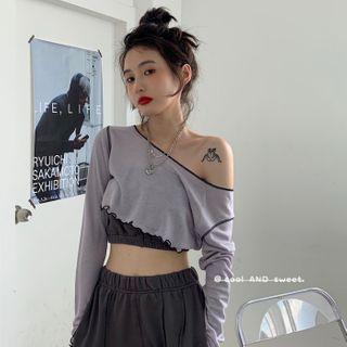 Long-sleeve Top / Tube Top / Harem Pants