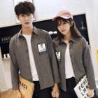 Couple Matching Applique Shirt