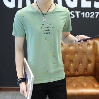 Banana-print T-shirt