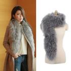 Faux-fur Shawl