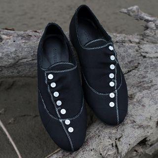 Button-detail Loafers
