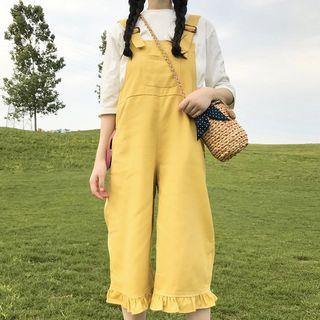 Ruffle Capri Jumper Pants