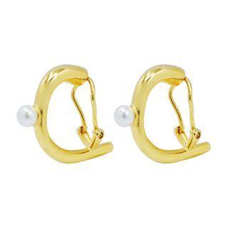 Pearl Clip-on Ear Cuffs One Size