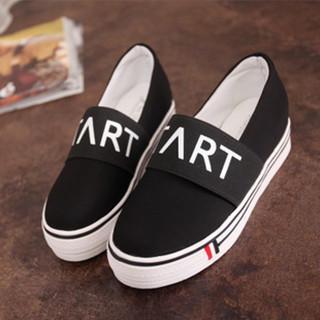 Lettering Platform Sneakers