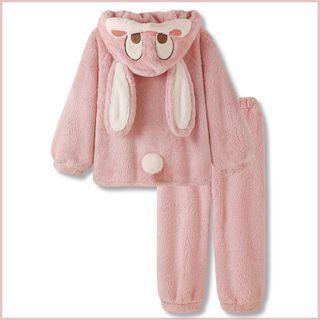 Rabbit Coral Fleece Loungewear / Set