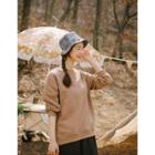 Dip-back Oversize Sweatshirt