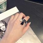 Tasseled Beaded Ring