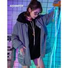Patchwork Shirt Jacket