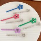 Set Of 2: Flower Alloy Hair Pin (various Designs)