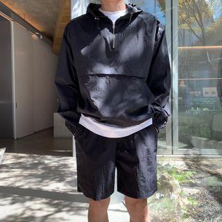 Hooded Pullover Jacket / Shorts