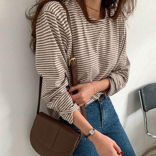 Basic Loose-fit Stripe T-shirt