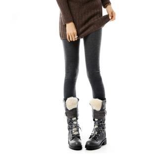 Brushed-fleece Leggings