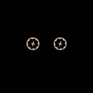 Star Disc Alloy Earring