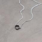Beaded Hoop Necklace