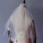 Wedding 2 Tier Veil White - One Size