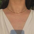 Stainless Steel Choker 1 Pc - As Shown In Figure - One Size