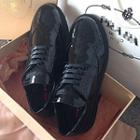 Lace-up Patent Brogue Shoes