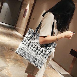Crochet Lace Tote