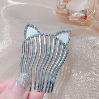 Rhinestone Ca Eat Headpiece As Shown In Figure - One Size