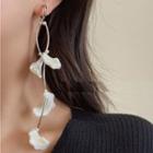 Shell Alloy Fringed Earring 1 Pair - Off-white - One Size