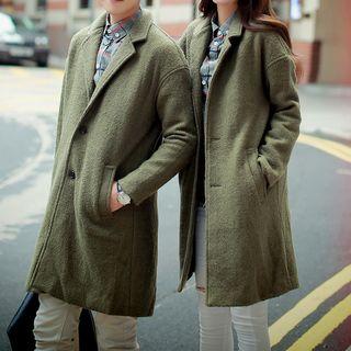 Couple Matching Buttoned Coat