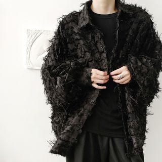 Fringe Long-sleeve Shirt
