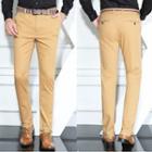 Striped Applique Chino Pants