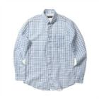 Linen-blend Check Shirt