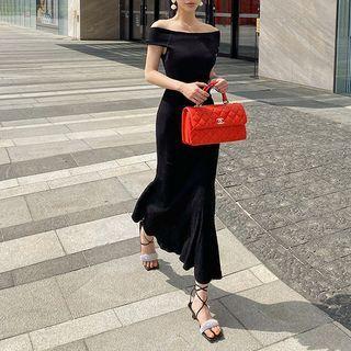 Off-shoulder Maxi Mermaid Dress