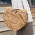Plain Bamboo Bucket Bag