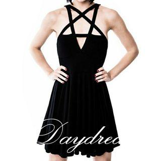 Star Strap Mini Dress