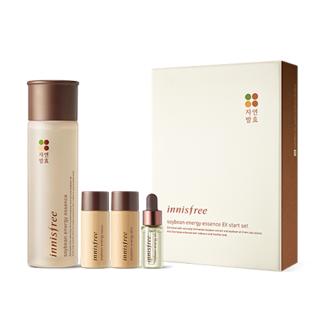 Innisfree - Soybean Energy Essence Ex Start Set : Essence 150ml + Oil 5ml + Skin 15ml +lotion 15ml 4pcs