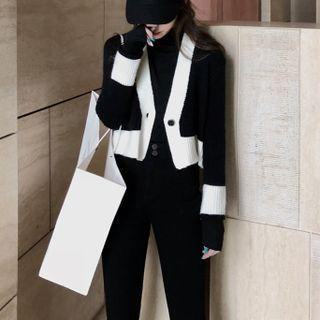 Two Tone Cardigan / Pants