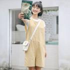 Plain Jumper Shorts Yellow - One Size