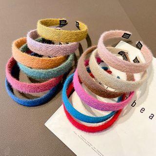 Plain Yarn Face Wash Headband