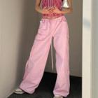 Low Waist Loose-fit Wide Leg Pants