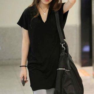 Short-sleeve Loose-fit T-shirt Dress