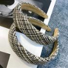 Knit Headband Black & White - One Size