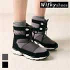Padded Short Boots Gray - 245