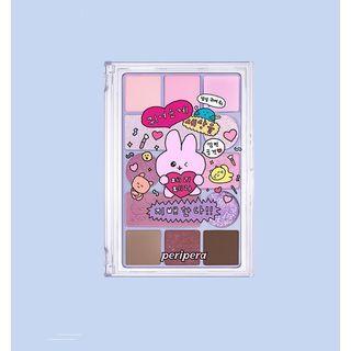 Peripera - All Take Mood Technique Palette Choi Go Sim Special Edition #05 Love You Pinkful Berry