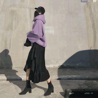 Maxi Accordion-pleat Skirt