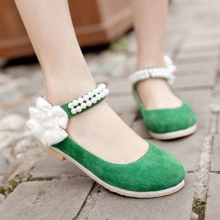 Flower Imitation Pearls Flats