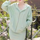 Set: Oversized Hoodie + Spaghetti-strap Minidress