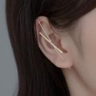 Rhinestone Bar Ear Cuff Earring