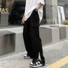 Zip Slit Loose Fit Cargo Pants