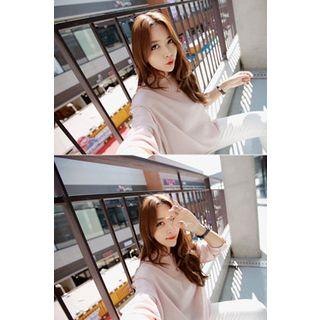 Long Sleeve Crewneck Panel T-shirt
