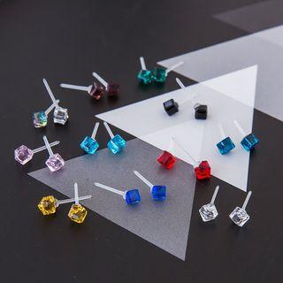 Colored Crystal Studs