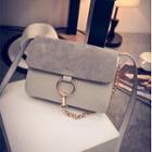 Chain Detailed Crossbody Flap Bag